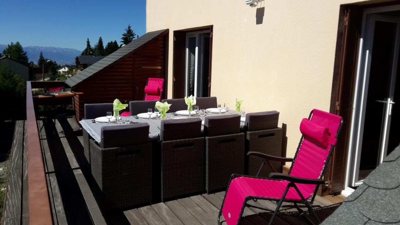 Residence Campredon - Decoration Typique - 25M2 De Terrasse Amenagee Plein Sud Avec Vue Panoramique - Internet - Jardin - Parking - Navette - Linge Et Menage En Options Payantes Font-Romeu-Odeillo-Via Exterior foto
